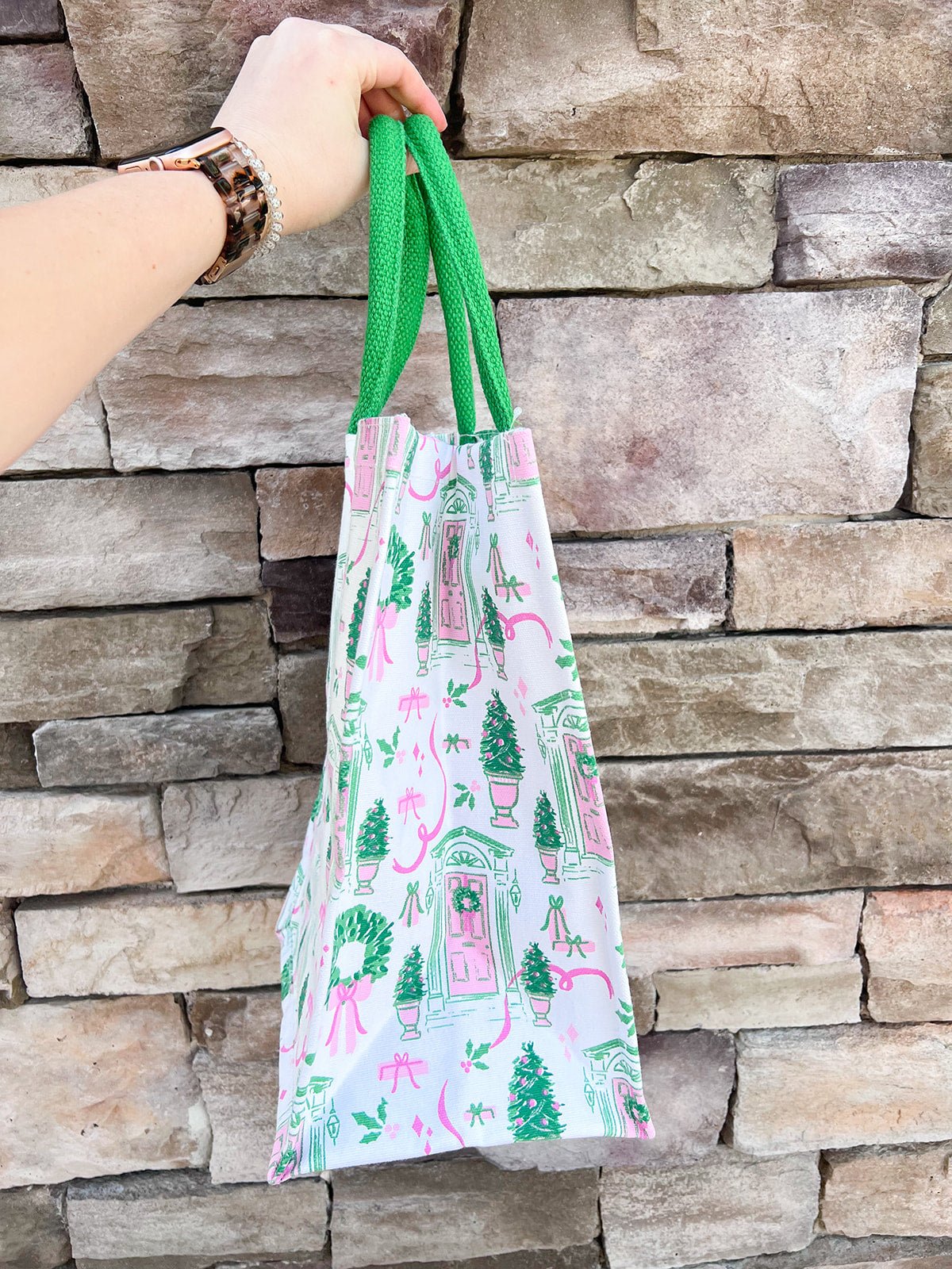 The Holiday House Wine Caddy - The Pink Pineapple 850