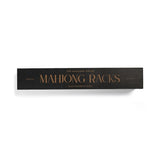 [The Mahjong House] Black Mother of Pearl Mahjong Racks - The Pink Pineapple 850