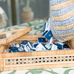 [The Mahjong House] Blue & White House Tile Set - The Pink Pineapple 850