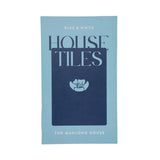 [The Mahjong House] Blue & White House Tile Set - The Pink Pineapple 850