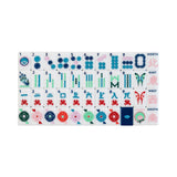 [The Mahjong House] Blue & White House Tile Set - The Pink Pineapple 850
