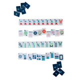 [The Mahjong House] Blue & White House Tile Set - The Pink Pineapple 850