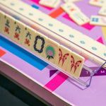 [The Mahjong House] Butter Yellow Travel Mahjong Set - The Pink Pineapple 850