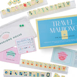 [The Mahjong House] Butter Yellow Travel Mahjong Set - The Pink Pineapple 850