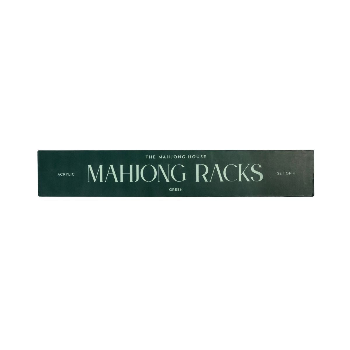 [The Mahjong House] Green Mahjong Racks - The Pink Pineapple 850