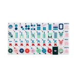 [The Mahjong House] Green & White House Tile Set - The Pink Pineapple 850