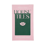 [The Mahjong House] Green & White House Tile Set - The Pink Pineapple 850