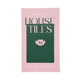 [The Mahjong House] Green & White House Tile Set - The Pink Pineapple 850