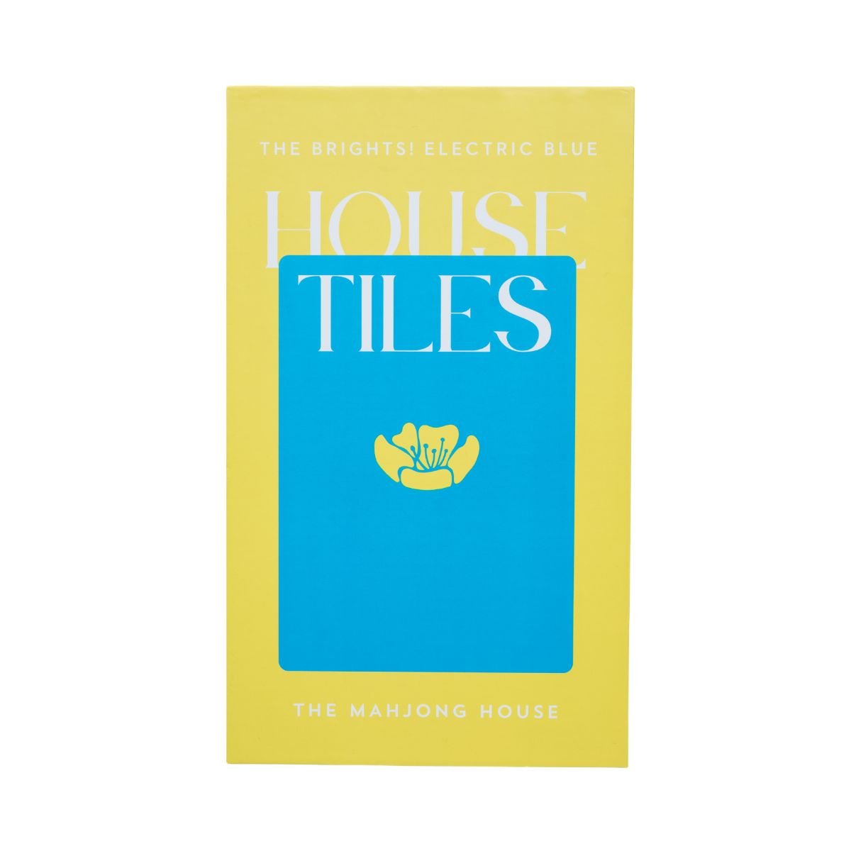 [The Mahjong House] The Brights! Electric Blue House Tiles - The Pink Pineapple 850