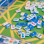 [The Mahjong House] The Brights! Electric Blue House Tiles - The Pink Pineapple 850