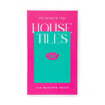[The Mahjong House] The Brights! Teal House Tiles - The Pink Pineapple 850