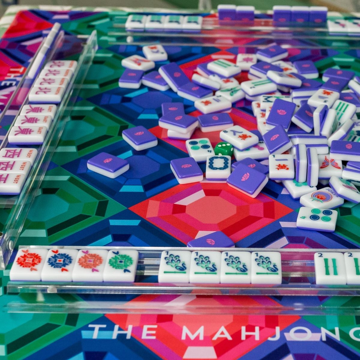 [The Mahjong House] The Jewels! Amethyst House Tiles - The Pink Pineapple 850