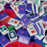 [The Mahjong House] The Jewels! Amethyst House Tiles - The Pink Pineapple 850