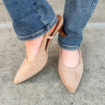 The Margot Suede Slingback Pump - The Pink Pineapple 850