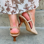The Margot Suede Slingback Pump - The Pink Pineapple 850