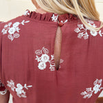 The Meadow Grace Embroidered Midi Dress - The Pink Pineapple 850