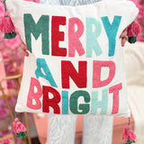 The Merry & Bright Pillow - The Pink Pineapple 850