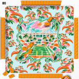 The Miami Social Mahjong Mat - The Pink Pineapple 850