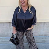 The Midnight Moment Blouse - The Pink Pineapple 850