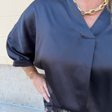 The Midnight Moment Blouse - The Pink Pineapple 850