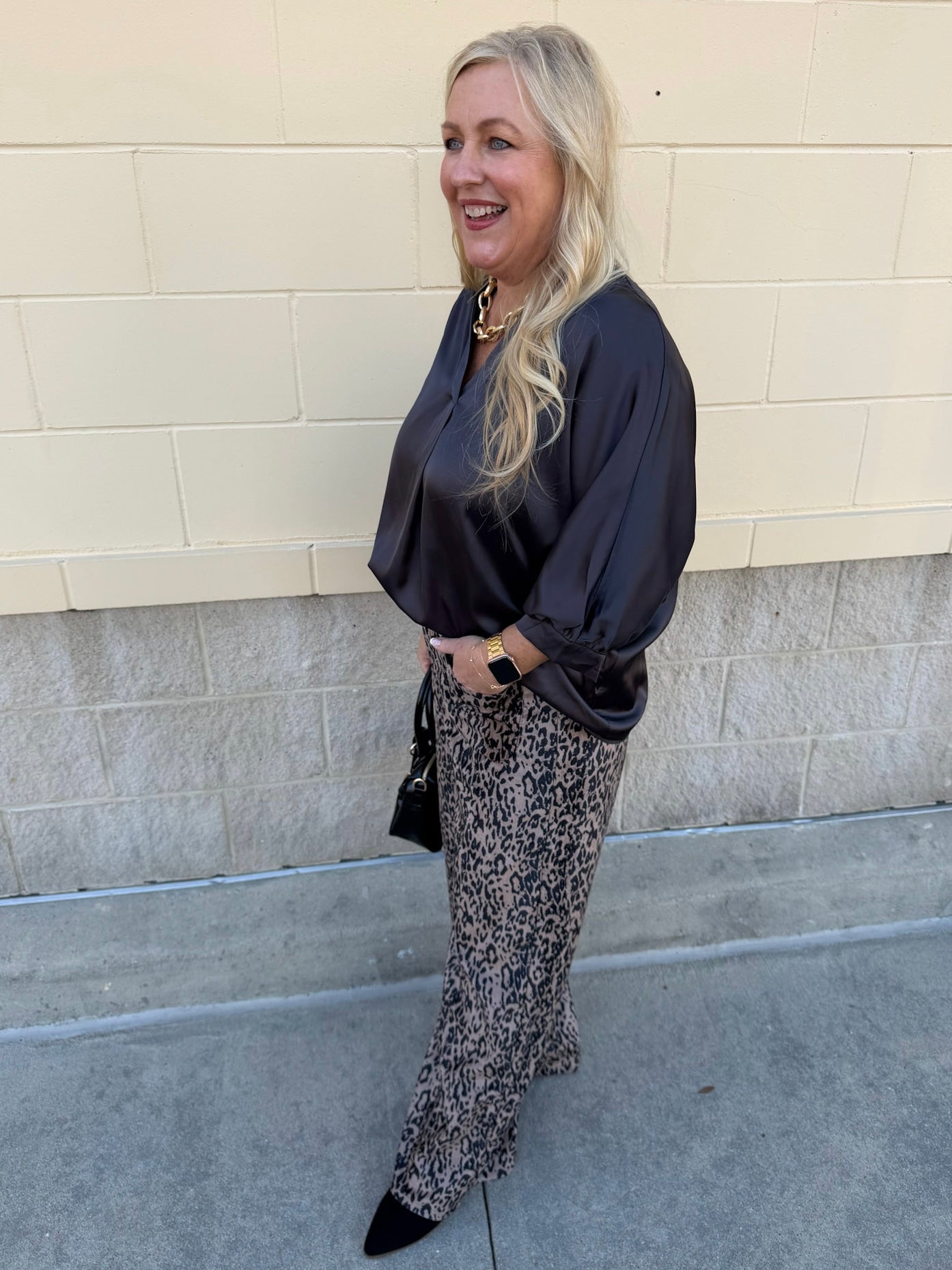 The Midnight Moment Blouse - The Pink Pineapple 850