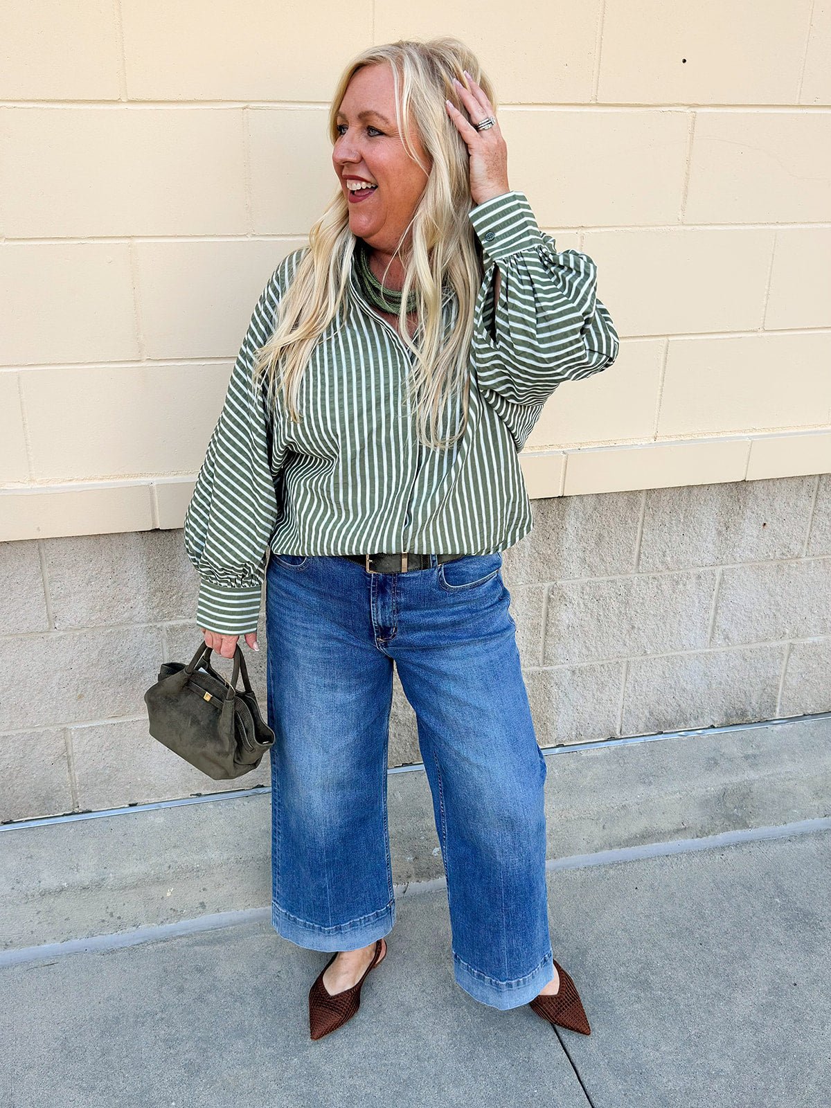 The Olive Avenue Faux Suede Belt - The Pink Pineapple 850