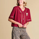 The Outfield Sequin Jersey | FSU - The Pink Pineapple 850