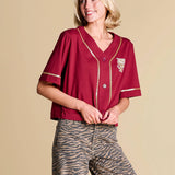 The Outfield Sequin Jersey | FSU - The Pink Pineapple 850