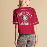 The Outfield Sequin Jersey | FSU - The Pink Pineapple 850