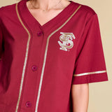 The Outfield Sequin Jersey | FSU - The Pink Pineapple 850