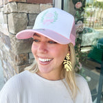 The Pink Pineapple Trucker Pink Hat - The Pink Pineapple 850