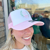 The Pink Pineapple Trucker Pink Hat - The Pink Pineapple 850