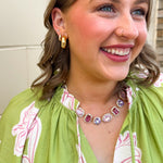 The Rosalie Gem Necklace - The Pink Pineapple 850