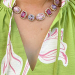 The Rosalie Gem Necklace - The Pink Pineapple 850