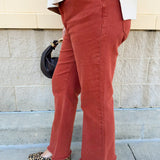 The Rust Revival Bootcut Pants - The Pink Pineapple 850