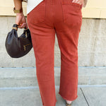 The Rust Revival Bootcut Pants - The Pink Pineapple 850