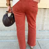 The Rust Revival Bootcut Pants - The Pink Pineapple 850