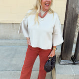 The Sandstone Serenity Sweater - The Pink Pineapple 850