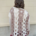 The Savannah Color Block Sweater Top - The Pink Pineapple 850