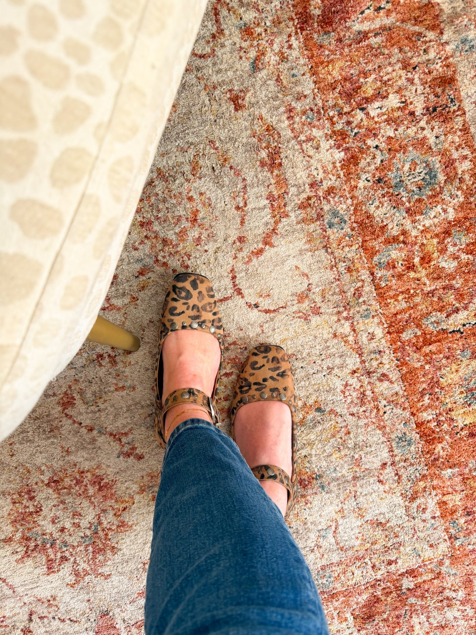 The Savannah Studded Ballerina Flats - The Pink Pineapple 850