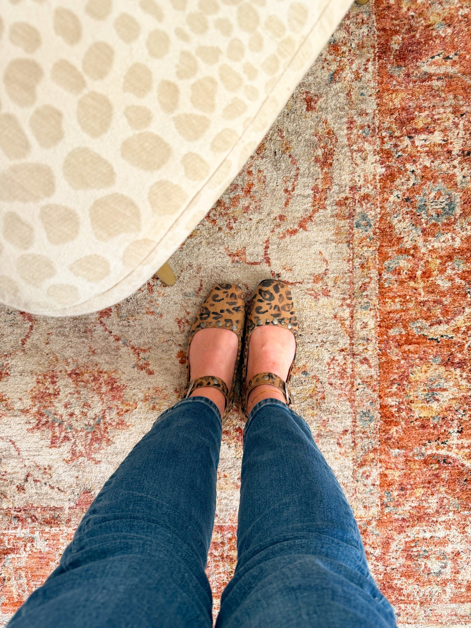 The Savannah Studded Ballerina Flats - The Pink Pineapple 850