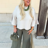 The Savannah Studded Ballerina Flats - The Pink Pineapple 850