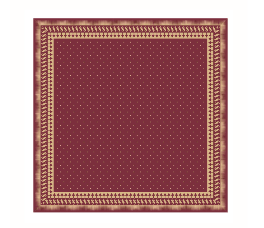 The Seminole Glow Scarf - The Pink Pineapple 850