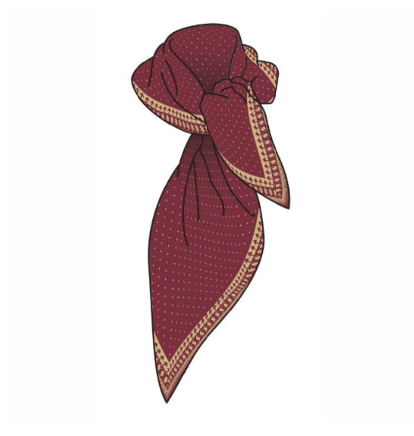 The Seminole Glow Scarf - The Pink Pineapple 850