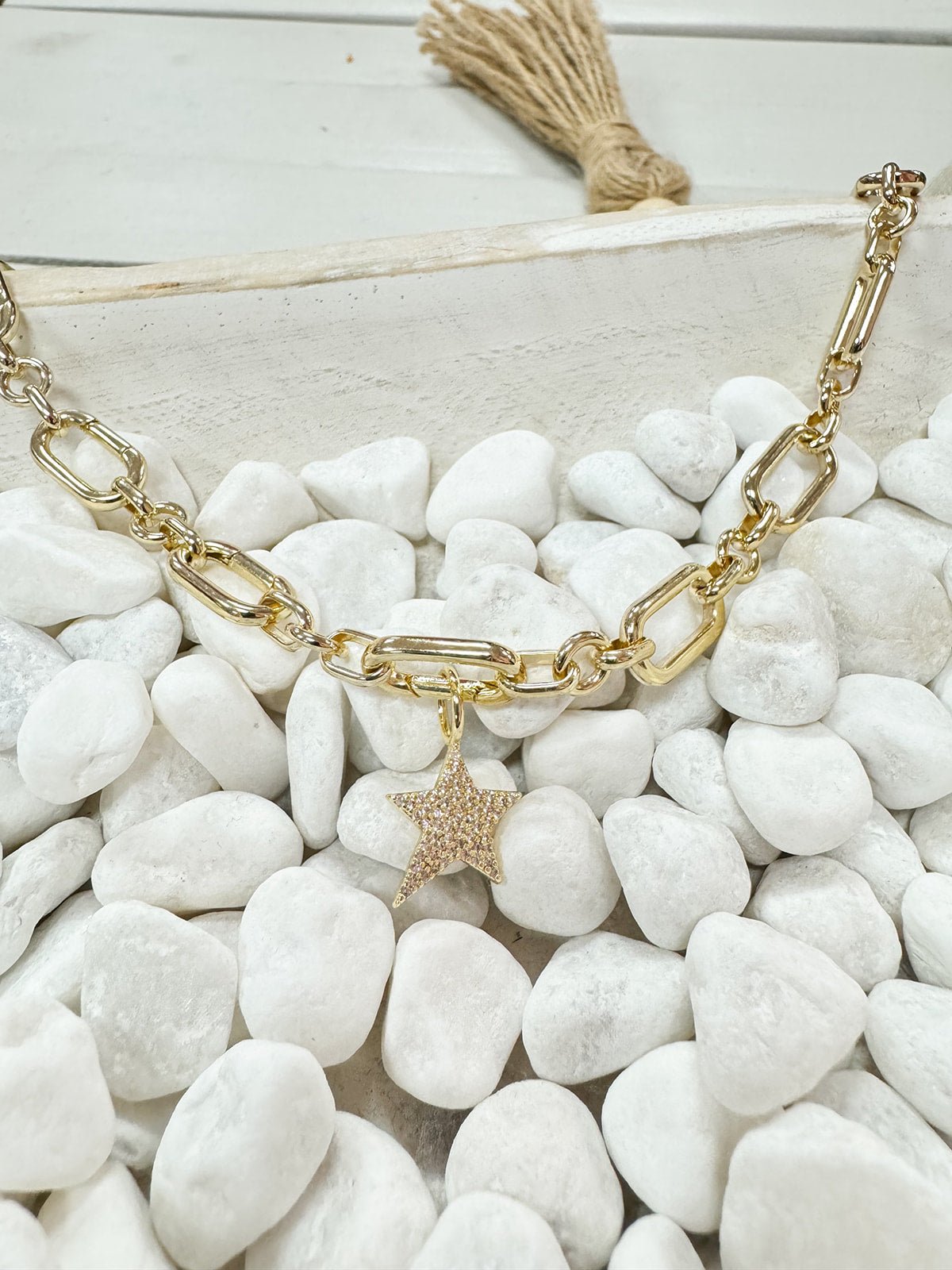 [The Sis Kiss] Jazzy Star Charm - The Pink Pineapple 850