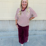 The Tallahassee Stripes Seersucker Top - The Pink Pineapple 850