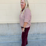 The Tallahassee Stripes Seersucker Top - The Pink Pineapple 850