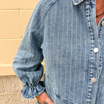 The Willow Lane Denim Dress - The Pink Pineapple 850