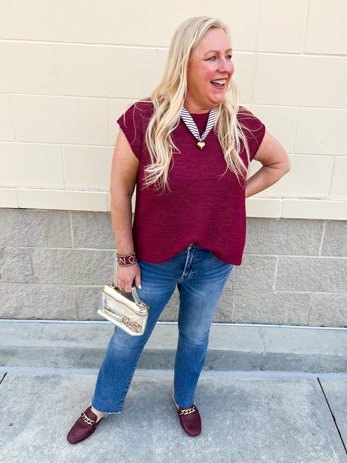 The Wine Grove Sweater - The Pink Pineapple 850