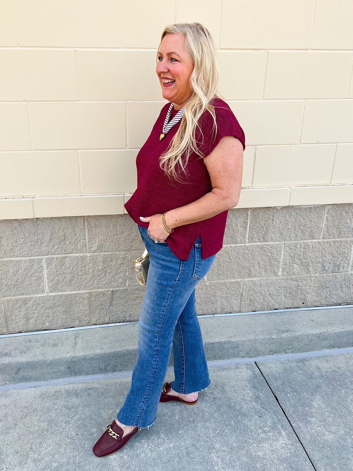 The Wine Grove Sweater - The Pink Pineapple 850